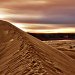 Bruneau Dunes State Park at sunset, Idaho