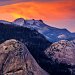 North Dome from Glacier Point, Yosemite National Park, California