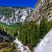 Brink of Vernal Fall, Yosemite National Park, California