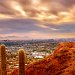 Downtown Phoenix viewed from Camelback, Arizona