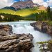 Athabasca Falls along Icefields Parkway, Alberta, Canada