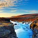 Hraunfossar canyon, Iceland