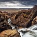 Hundafoss waterfall, Vatnajokull National Park, Iceland