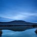 Bruneau Dunes State Park, Idaho, at dusk