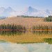 Little Redfish Lake in autumn, Stanley, Idaho