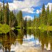 Outlet of Payette Lake in McCall, Idaho