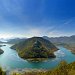 Lake Skadar riverbend in Rijeka Crnojevica, Montenegro