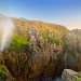 Chimney Pot blowhole, Punakaiki Pancake Rocks, New Zealand