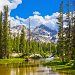 Outlet of Alice Lake, Stanley, Idaho